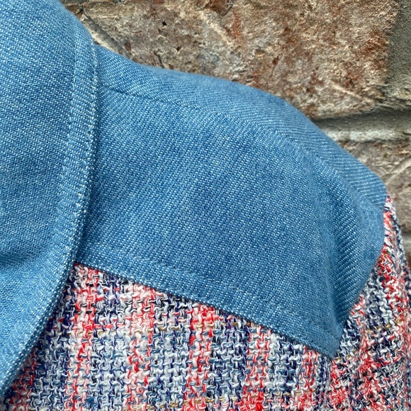 House of Harlow 1963 Jean Tweed Jacket  Sz 8 - Picture 4 of 5